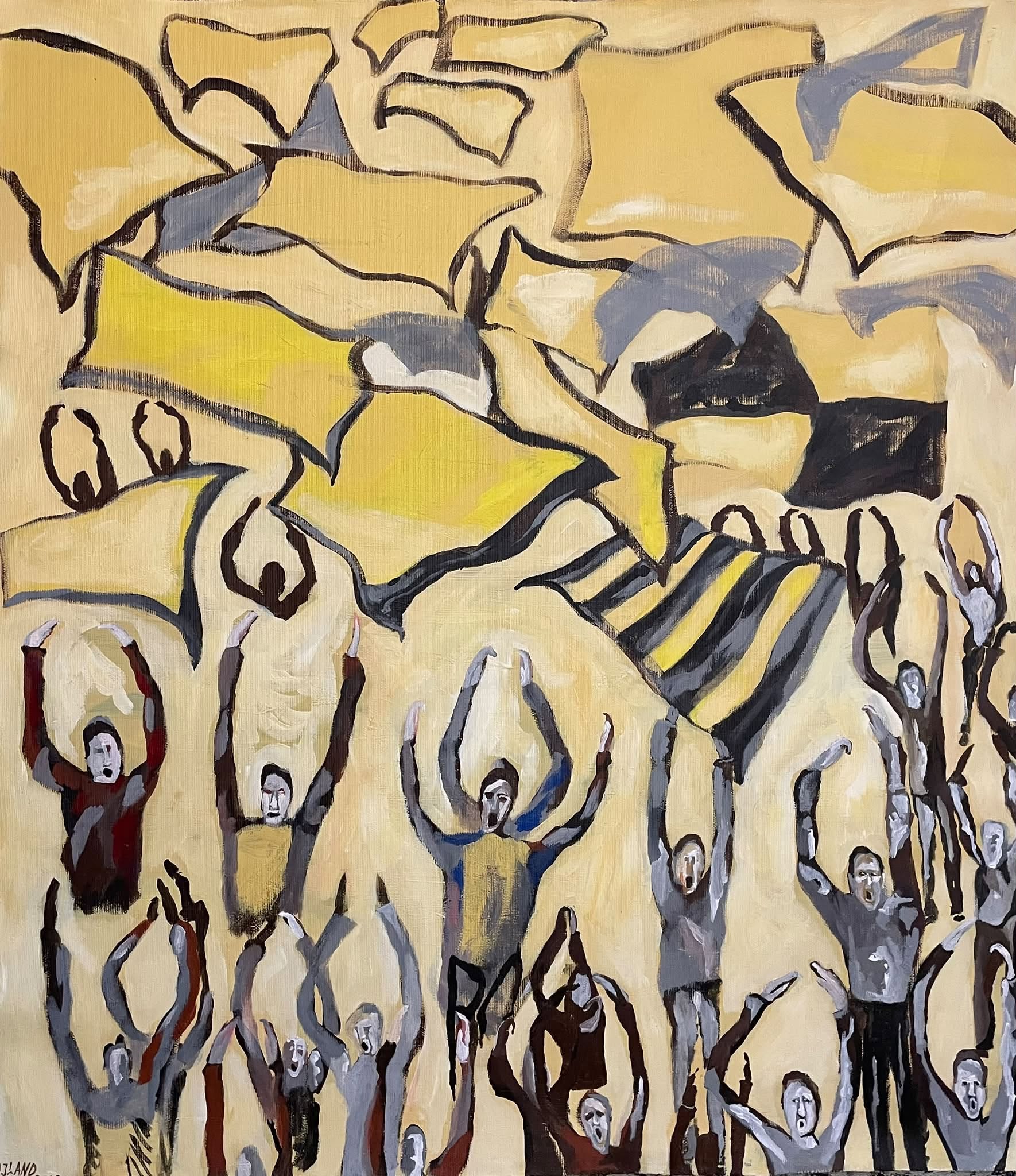 Fodbold maleri / Football paintings