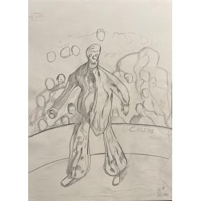Cirkus Tegning / Circus drawings