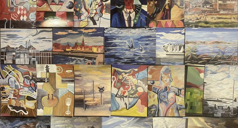 Postkort Galleristore