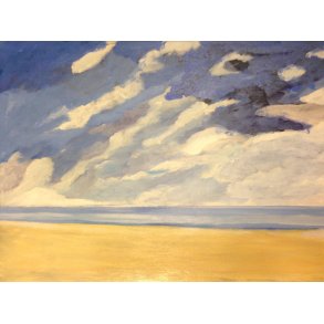 Skyer Ml: 30 x 40 cm.