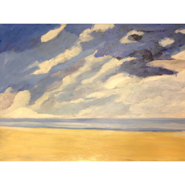 Skyer Ml: 30 x 40 cm.