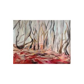 Troldeskov Ml: 64 x 77 cm.