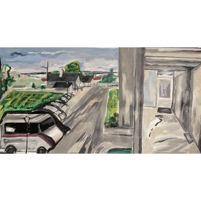 Snerlevej Ml: 47 x 74 cm.