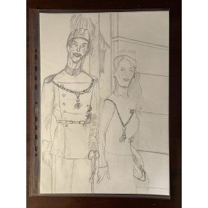 Tegning A3 Kongefamilien