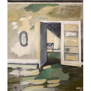 Interir vrelse med spejl