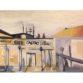 Cafe Nrrebro kbh 60 x 80 cm.