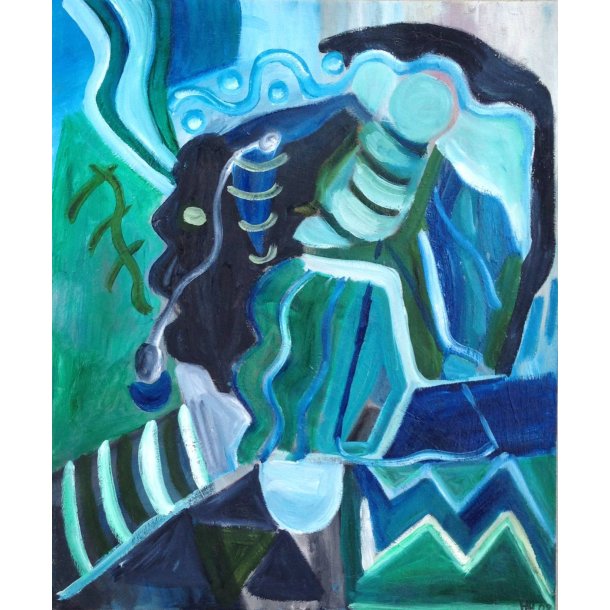 Abstrakt maleri