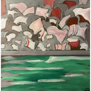 FANZONE Ml: 48 x 48 cm.