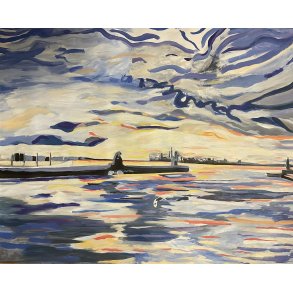 Helsingr Havn Mger ved havnen