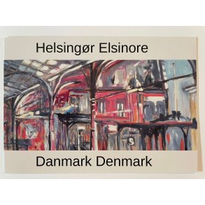 Postkort Helsing�r Station