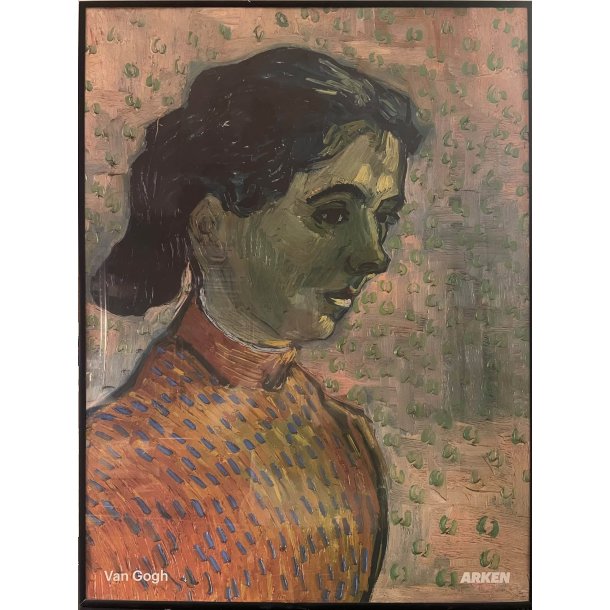 Plakat i ramme / V Gogh / M�l: 81 x 60 cm.