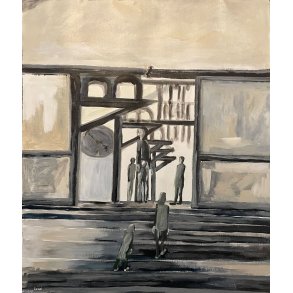 Klampenborg St / M�l: 76 x 61 cm.