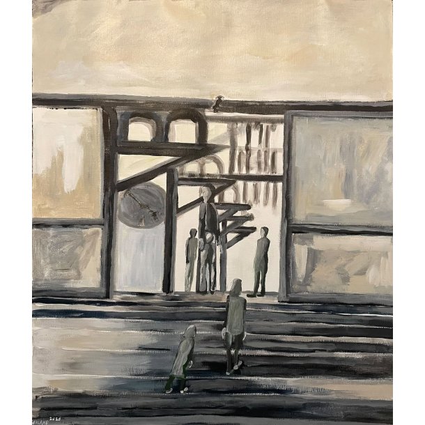 Klampenborg St / M�l: 76 x 61 cm.