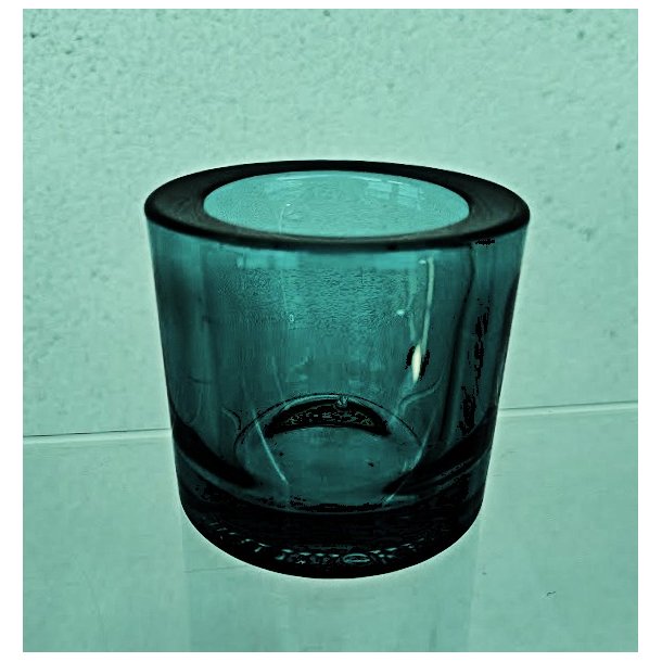 Emerald / smaragdgr�n Kivi fyrfadsstage fra Iittala