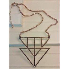 Vintage halsk�de med vedh�ng