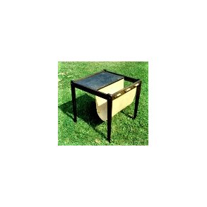 Designbord med avisholder