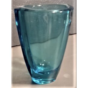 Turkisgr�n vintage glasvase
