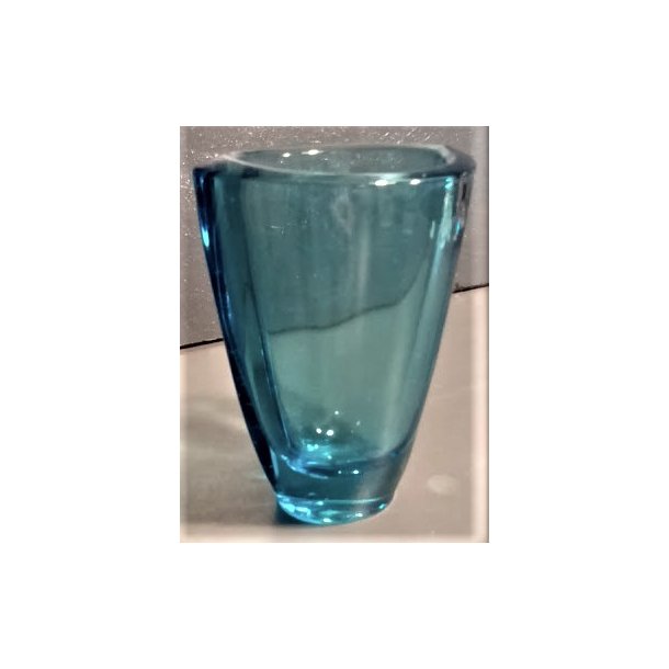 Turkisgr�n vintage glasvase