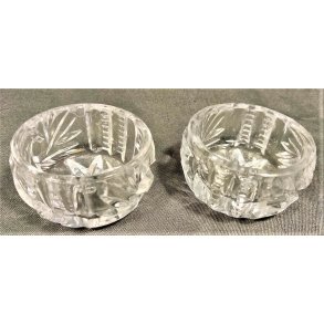 Vintage glas saltkar