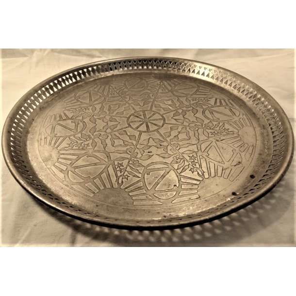 Marokkansk vintage serveringsbakke