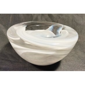 Kosta Boda Atoll glas fyrfadsstager