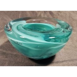 Kosta Boda Atoll glas fyrfadsstager