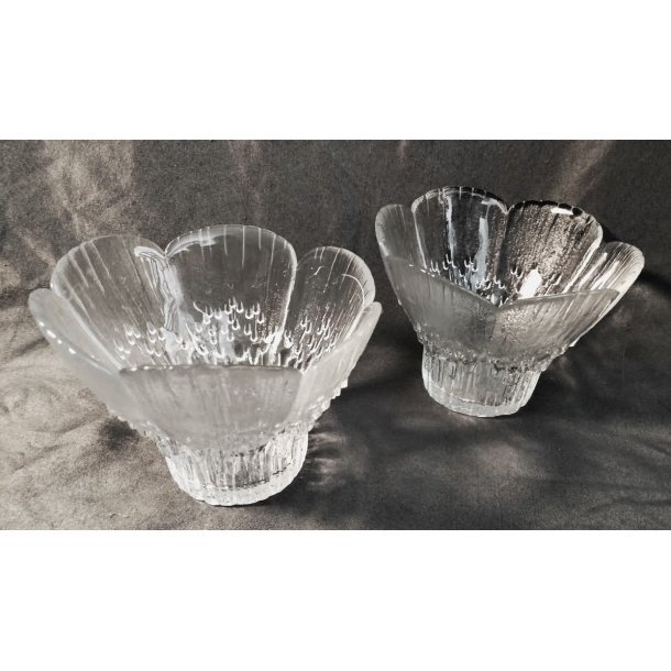 Finske Hein� glas fyrfadsstager