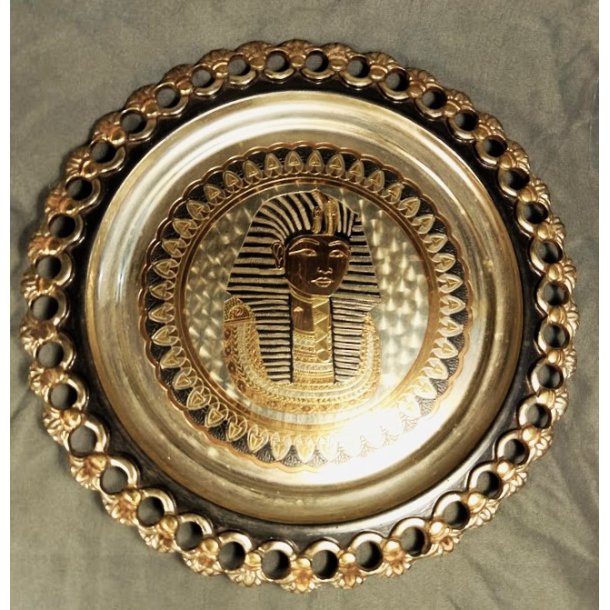 �gyptisk vintage kobberfad