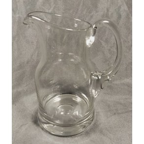 Vintage m�lkekande i klart glas