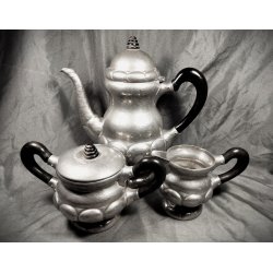 Antik Art Nouveau kaffestel