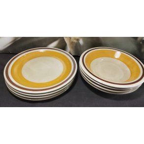 Italienske vintage tallerkener