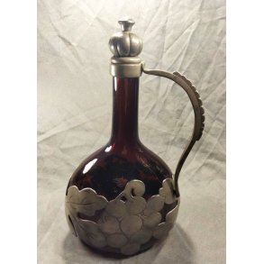 Art Nouveau glaskaraffel