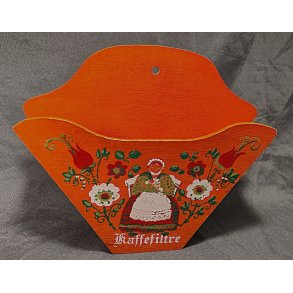 R�d vintage kaffefilter holder
