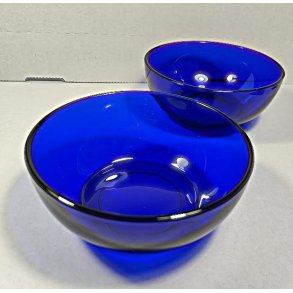 Koboltbl� Iittala glassk�le
