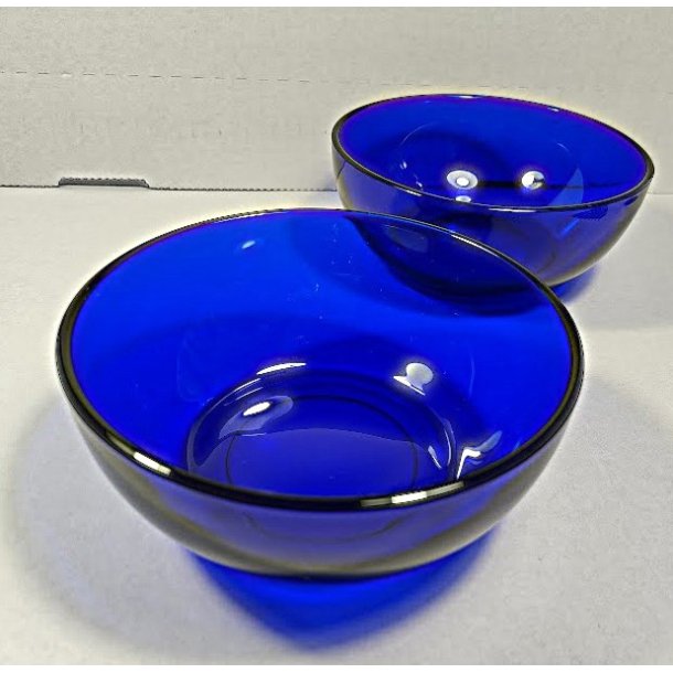 Koboltbl� Iittala glassk�le