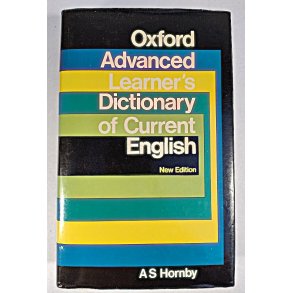 Oxford Advanced Learner�s Dictionary of Current English