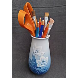 Lille B&G vintage vase med julerose