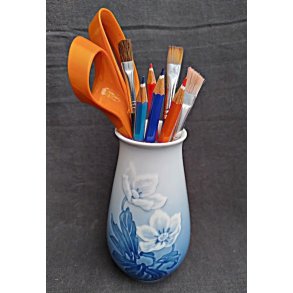 Lille B&G vintage vase med julerose