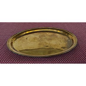 Vintage messing serveringsbakke