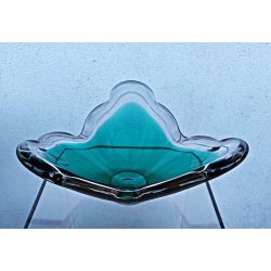 Gr�n vintage glassk�l