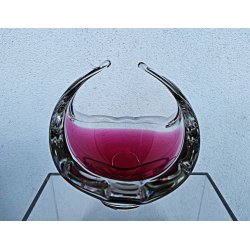 Pink / rosa Flygsfors Coquille glassk�l