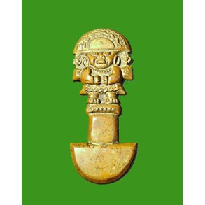 Gammel vintage souvenir amulet fra Peru