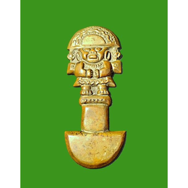 Gammel vintage souvenir amulet fra Peru