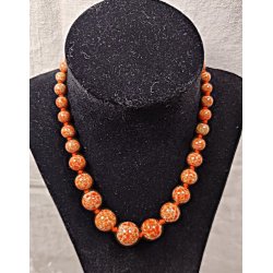 Vintage koral halsk�de