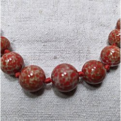 Vintage koral halsk�de