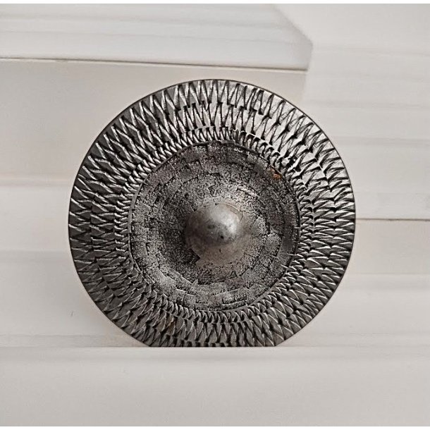 Viking design tin broche