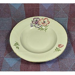 Fransk anemone vintage spisestel