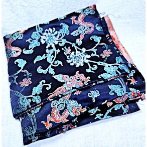 Kinesisk satin brokade stof