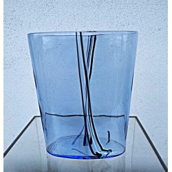 Kosta Boda Blue Rainbow glasvase