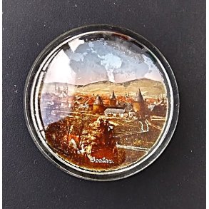 Antik brevpresse med fotografi: Goslar i Harzen
